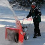 Snow blowers are great for short driveways or long walkways.