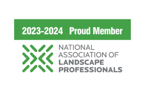 membership logo for the national association of landscape professionals